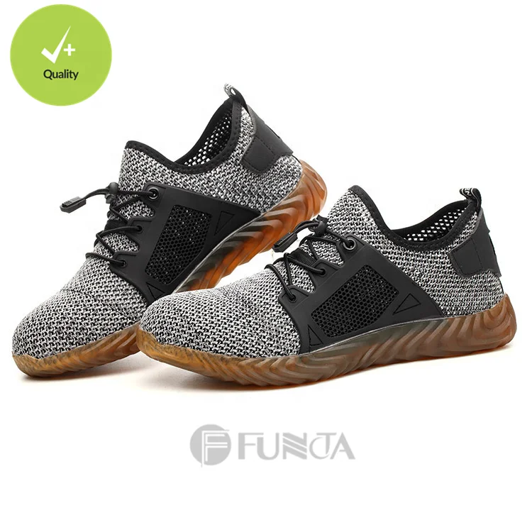 FUNTA Good quality steel toe safety shoes working shoes steel plate anti-slip