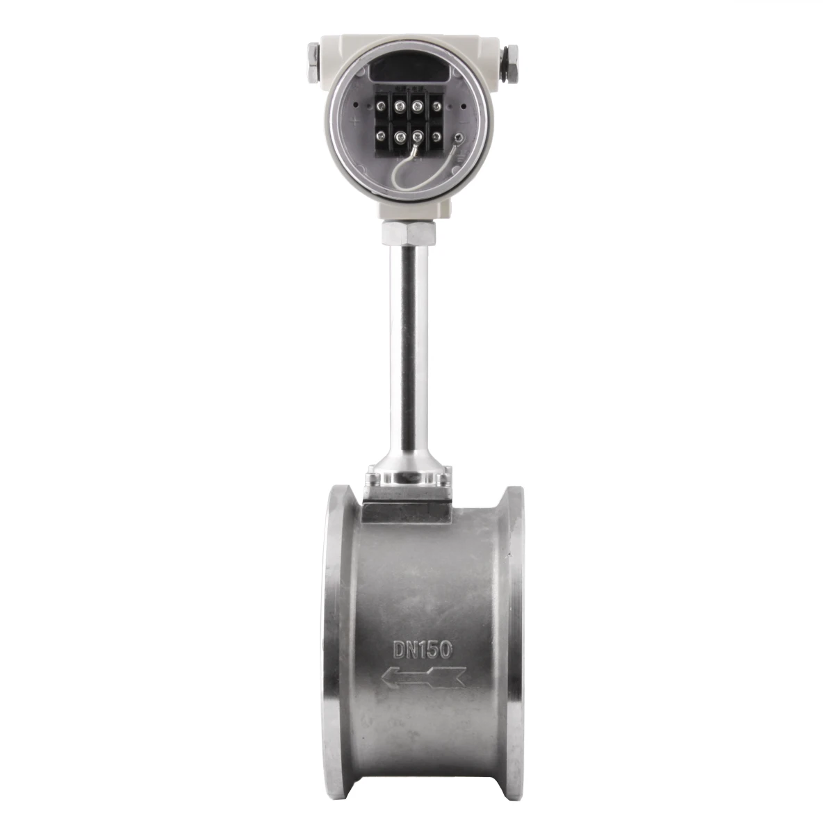 Melbourne R&D 304 Stainless steel flow measurement vortex-flanged DN125 150-1500m3/h flanged type vortex flowmeter price