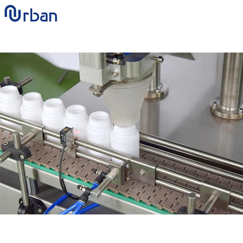 Candy Sugar Balls Chocolate Counting Line Machine Pharmacy Soft Gel Tablet Capsule Pill Counting And Bottle Filling Machine