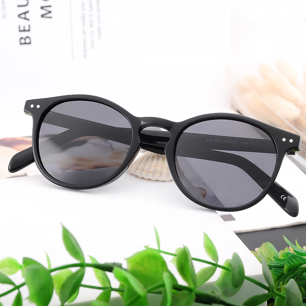 Acetate Sunglasses   with your custom logo italian style retro sunglasses LS7925S