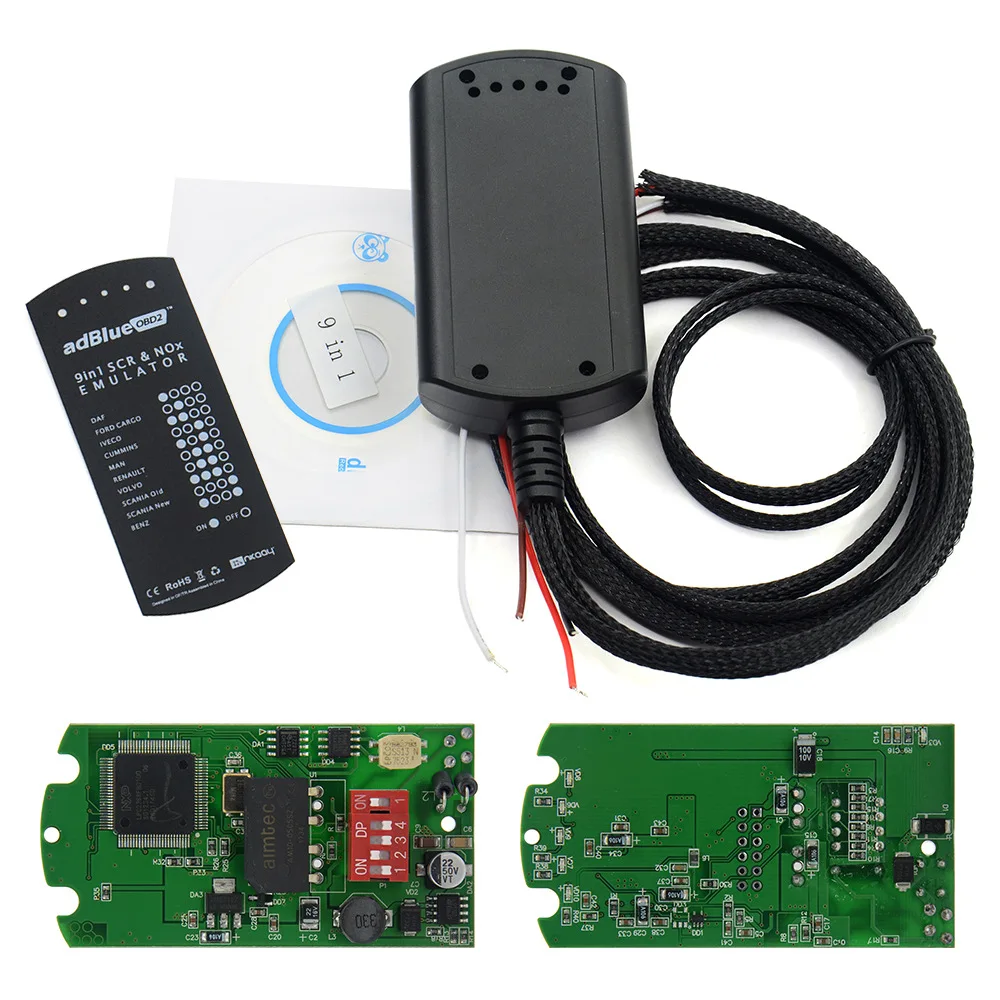 Эмулятор Adblue 9 в 1 с датчиком Nox 3 0 эмулятор