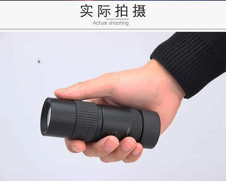 Adjustable Spotting Scope 10-30x40 Infinite Zoom Hd Outdoor Night Vision Spotting Scope