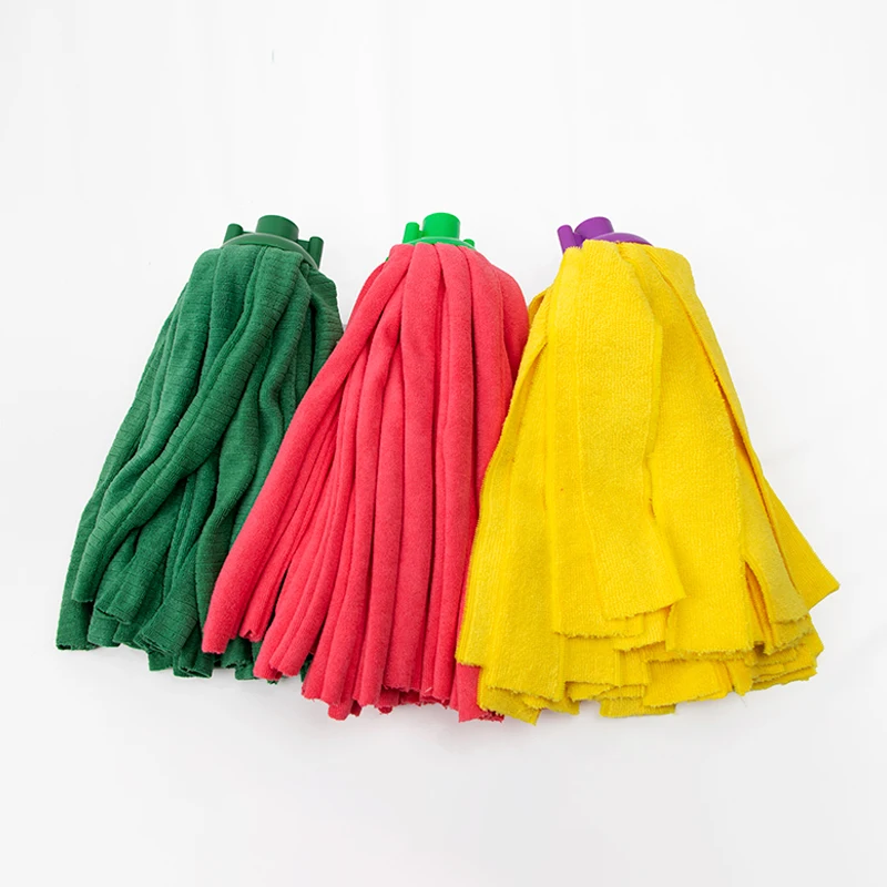 Professional Microfiber Floor Mop Head Replacement Dust Cleaning Commercial Household Microfiber Wet Mop Refill