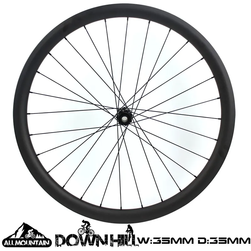 35mm width 35mm depth DT240 Hub 27.5 inch Bike Carbon MTB Mountain Wheelset