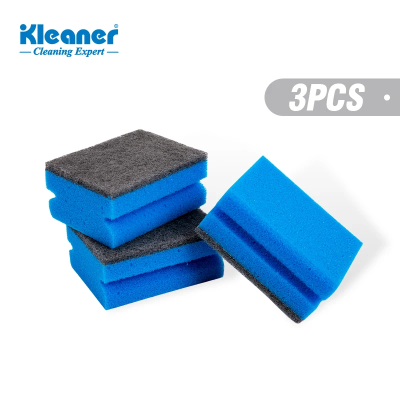 Kleaner fabric cleaning dish sponge scourer scrubber pad set for kitchen cleaning