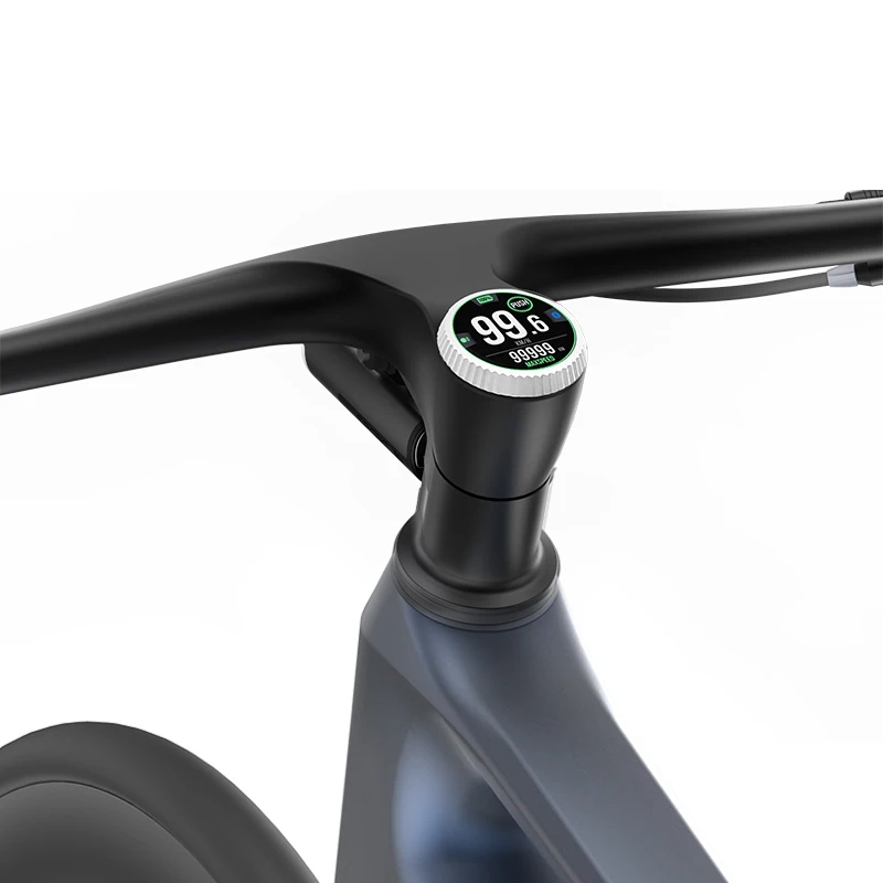 2022 new design E-bike Display Embedded 1.45in Round Touch Screen Color TFT Display Instrument IP67 Waterproof E-bike Computer