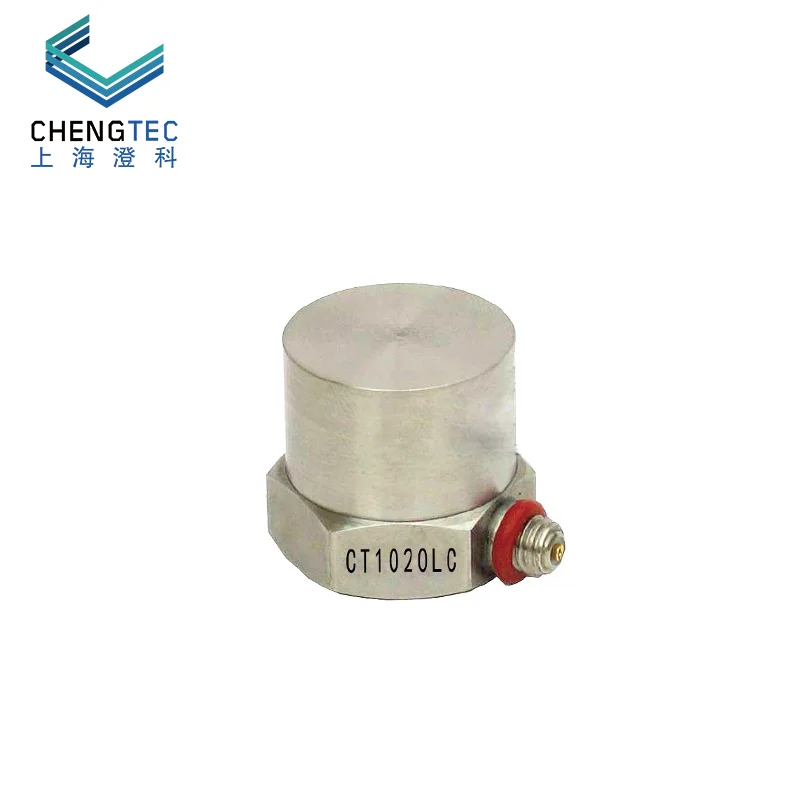 CT1020LC ICP Analog / Accelerometer 25g Piezoelectric / Vibration Universal Sensor IEPE Analog Output M5 Metalic 200 -25g~+25g