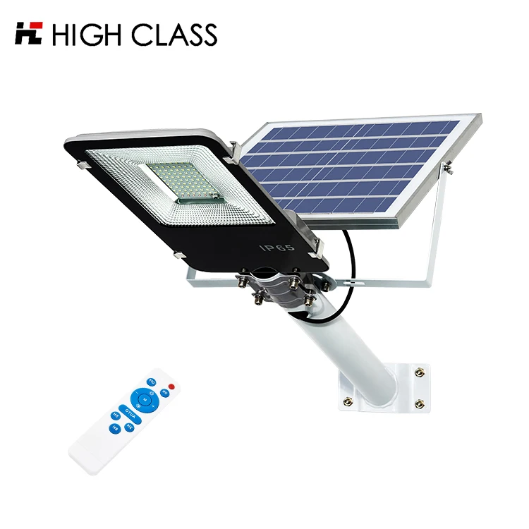 
HIGH CLASS Super Brightness Aluminum Outdoor ip66 garden 50w 100w 200w 300w 500w Solar LED streetlight 