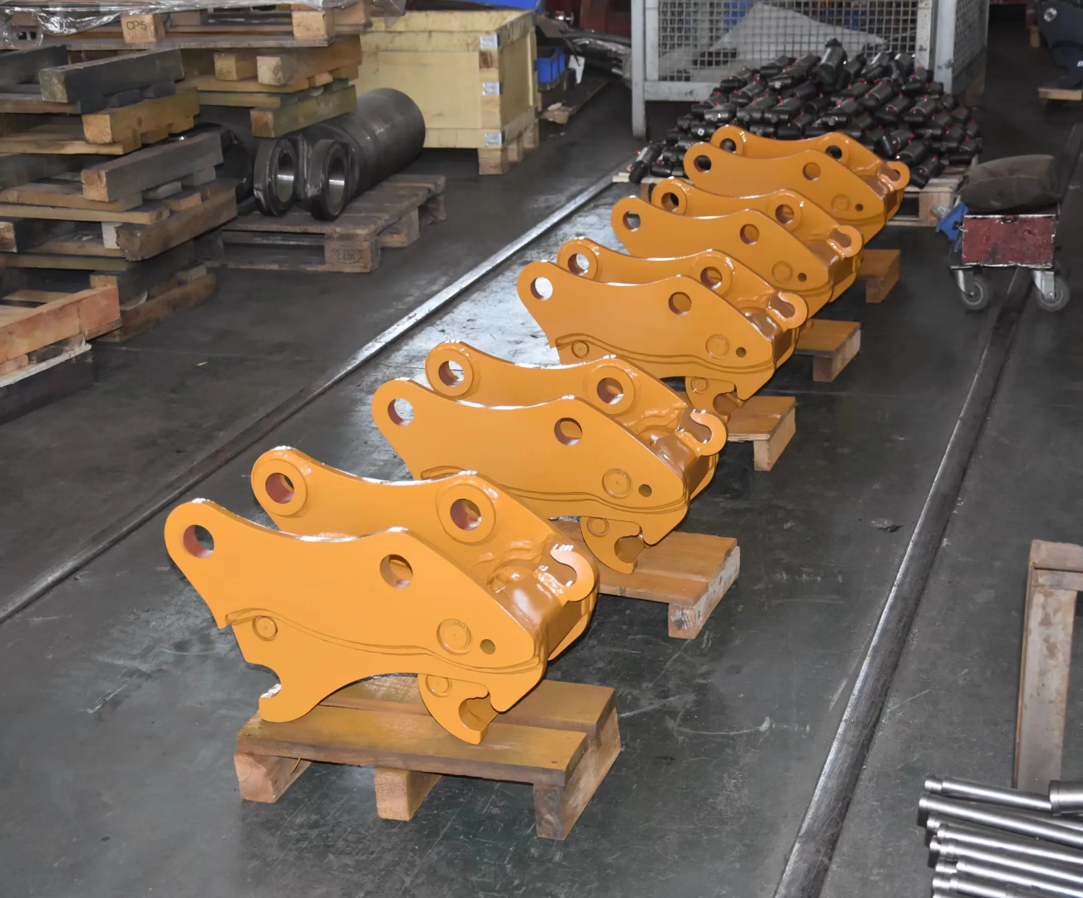 mini high quality 180 degree hydraulic tilting quick hitch coupler for excavators ZOSIN brand quick coupler excavator