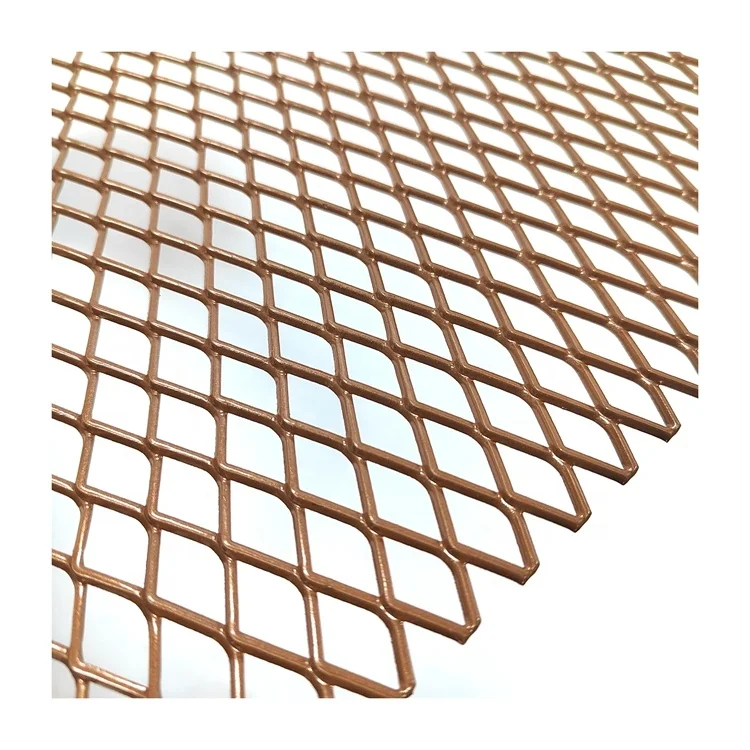 Best Price 4 x 8 Powder Coated Expanded Metal Mesh Sheet For Outdoor Fence Panels