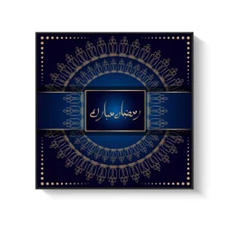 Arabic calligraphy and painting study living room hanging painting Muslim style painting