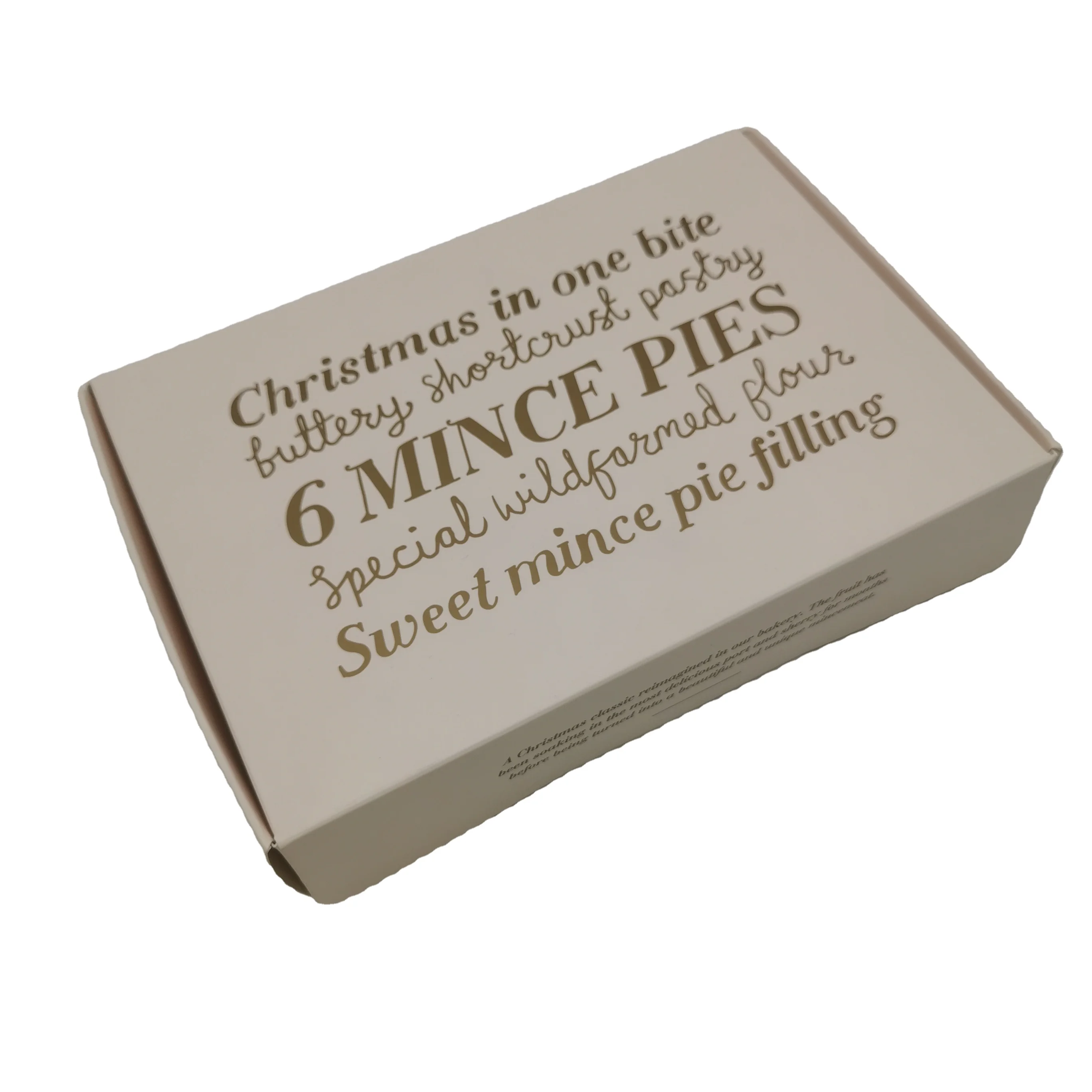 custom donuts cookie pie breads cake box packaging with customized size design