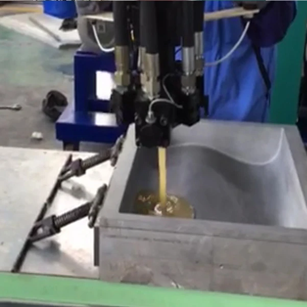 Polyurethane seat foam mould