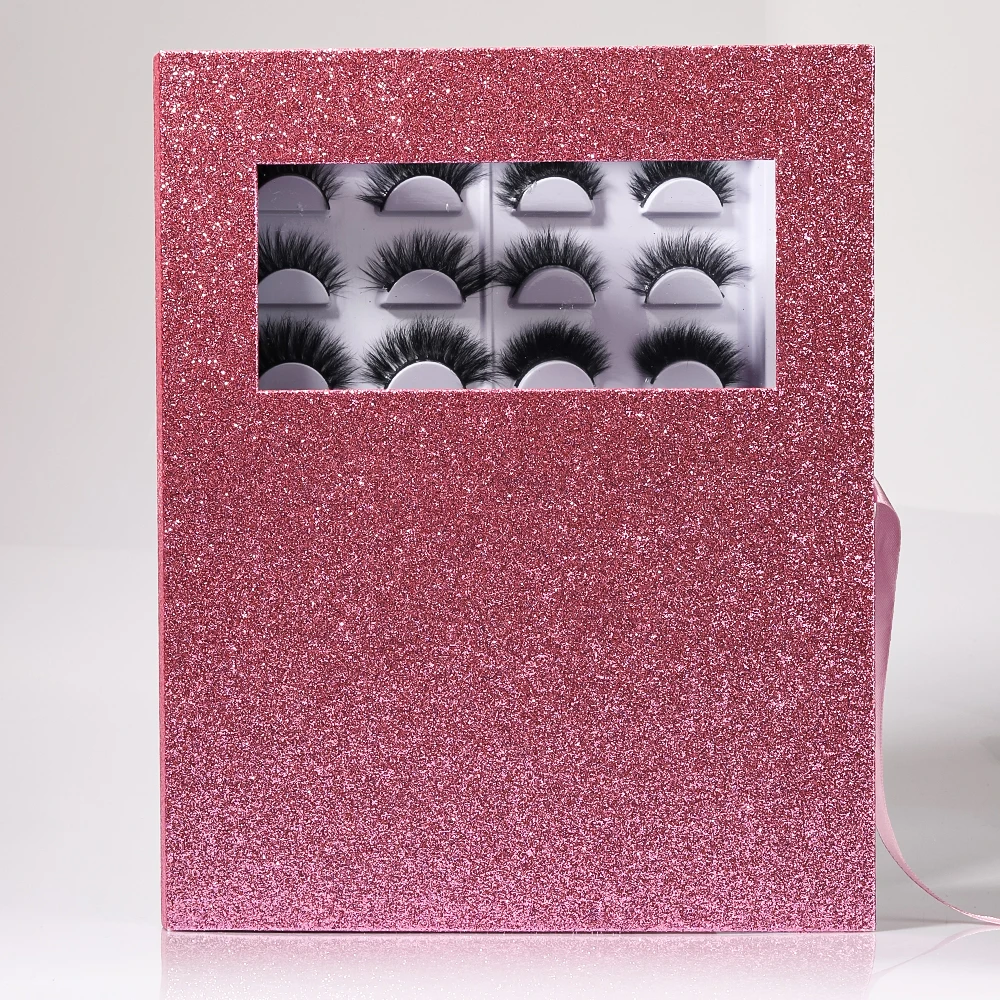 Wholesale Dramatic Faux Mink Eyelash Vendor Diamonds Customized Boxes Packaging Fluffy Lashes 3D Silk Eyelashes
