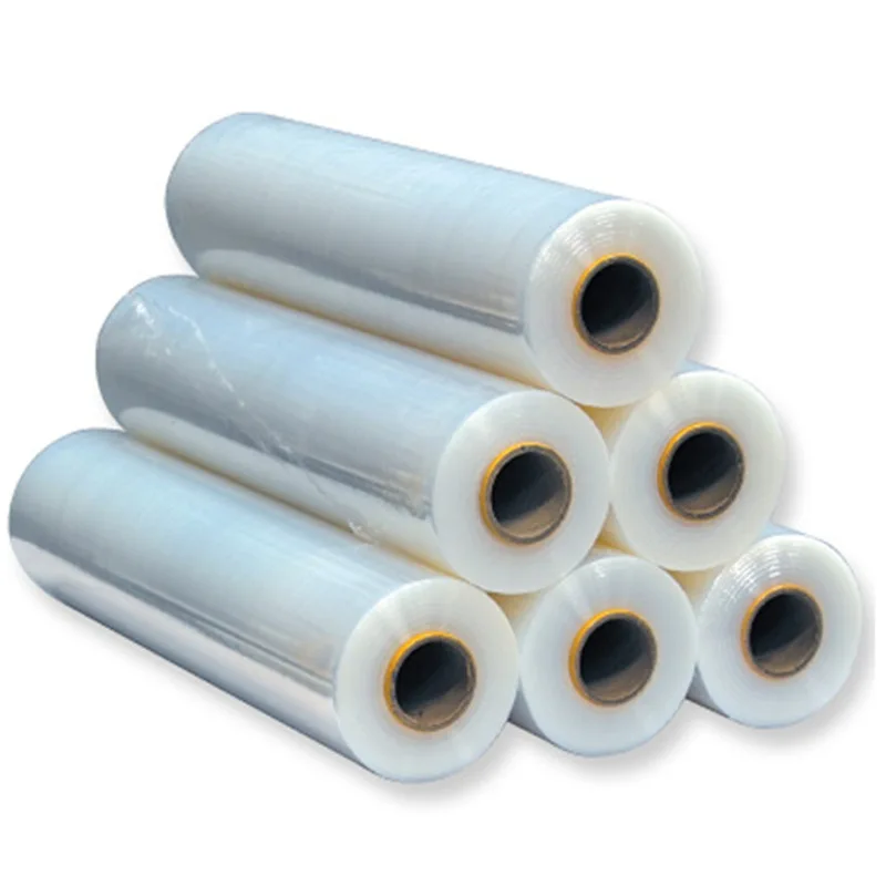 High Quality PE LDPE LLDPE Stretch Film PE Plastic Film Stretch Wrapping Films Wholesale