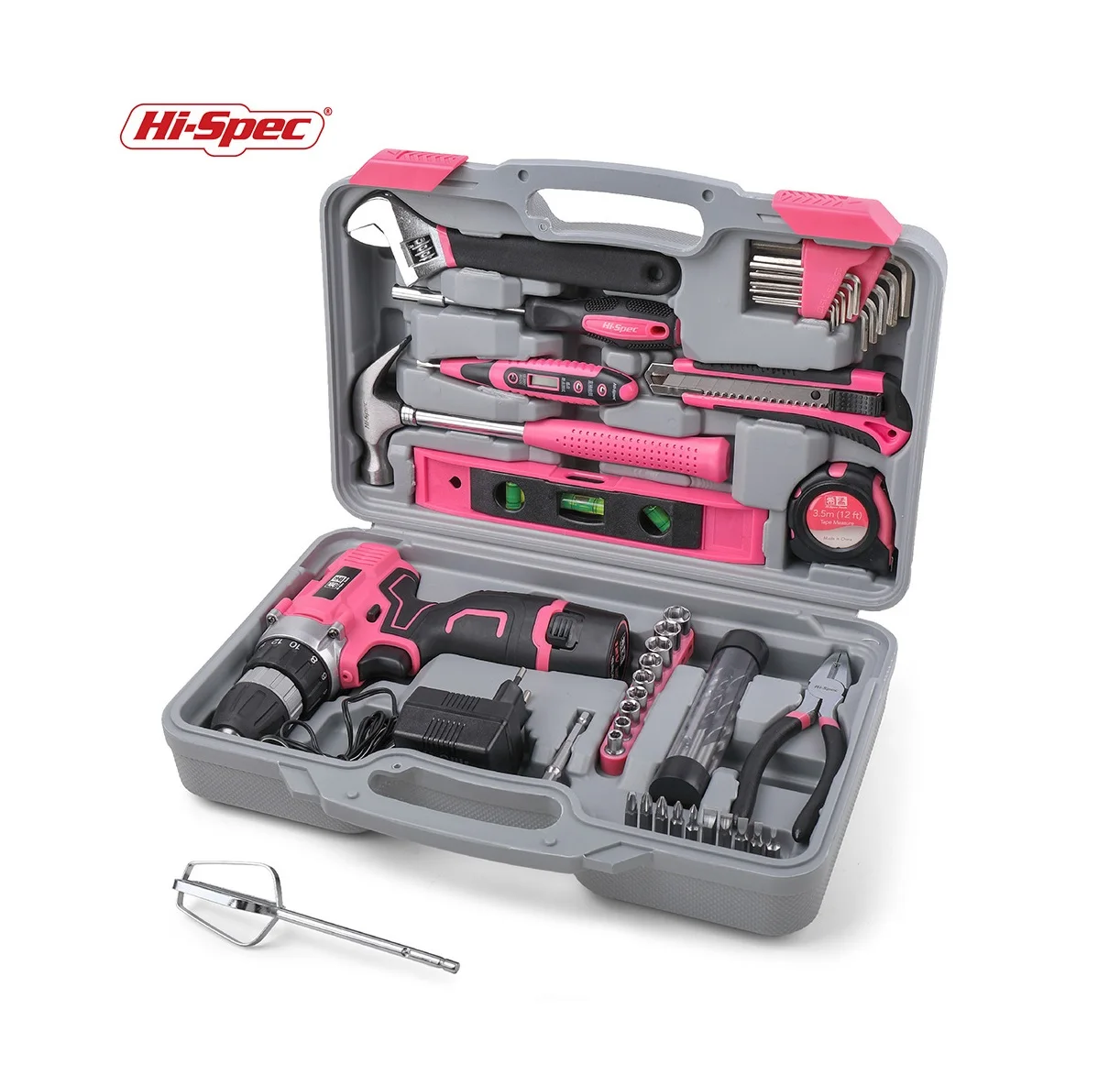 58-piece psc high quality tools set box tool kit sets toolbox with Includes drill hand tools