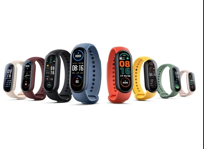  В наличии для xiaomi mi band 6 китайская версия 1 56 дюймовый AMOLED экран поддержка английского