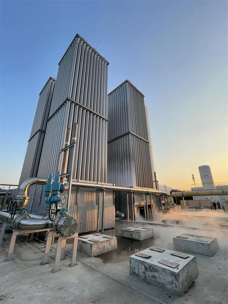 Cryogenic Liquid Vaporizer/Container Frame Vaporizer