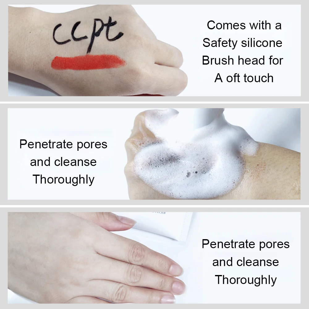 Wholesale Private Label OEM Facial Cleanser Make Up Remove Whitening Mousse Skincare Cleansing Niacinamide Foam Face Wash