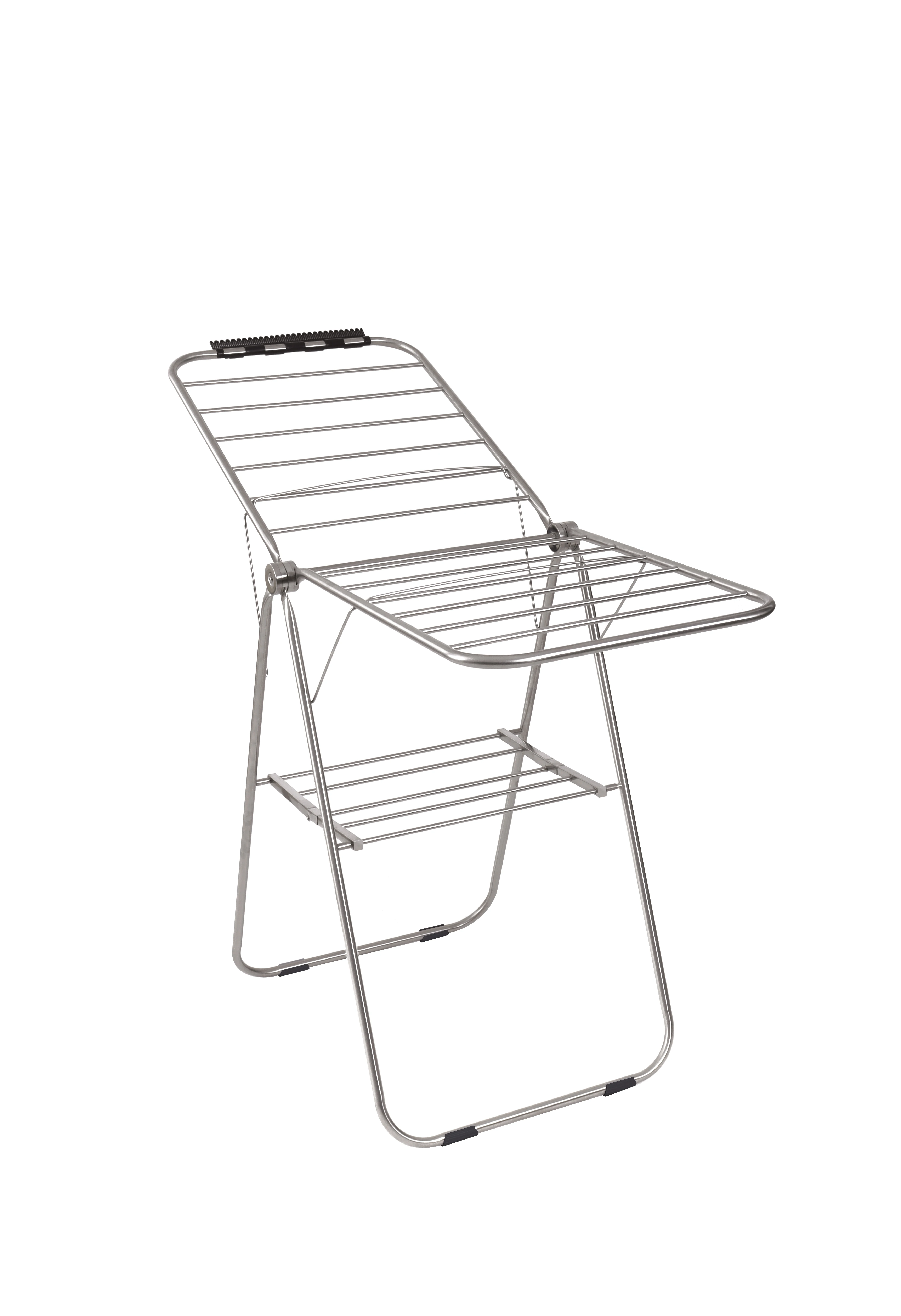 New Arrival Modern 11M Stainless Steel Metal Multifunctional Pole Butterfly Shape Clothes Drying Rack