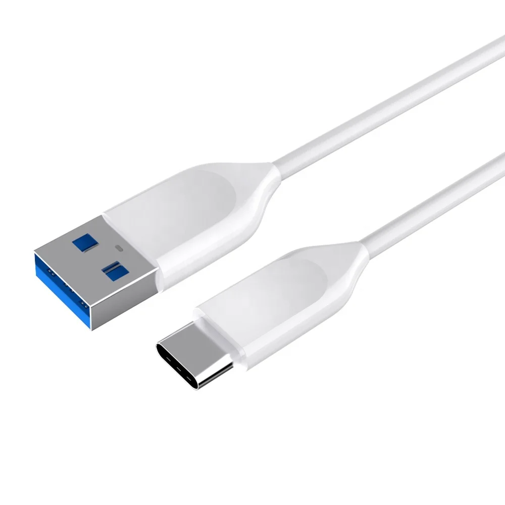 ISO9001 Factory Flexible Cable Fast Charging USB A To C Mobile Charger Cable for Xiaomi Samsung Huawei