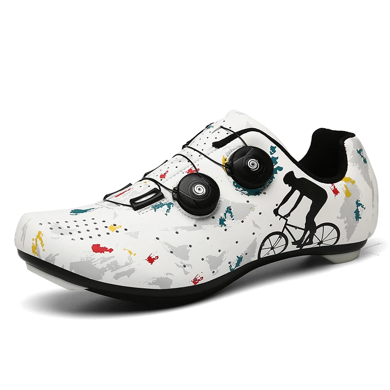 Bicycle Carbon Mountain Mtb Cycle Cleats Spd Brake Men Racing Road Bike Cycling Shoes