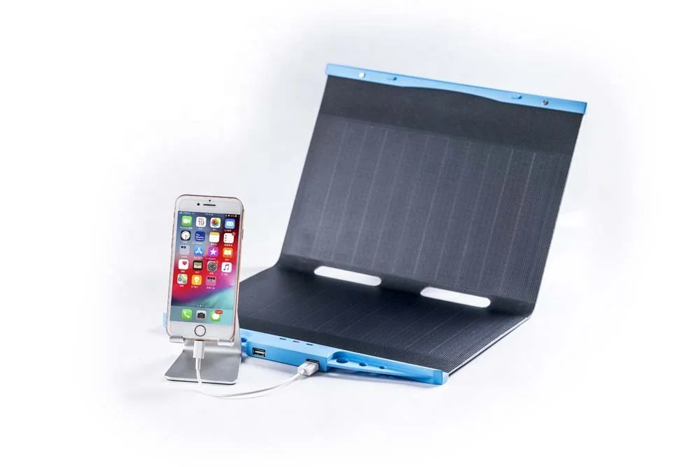 
Foldable 20W fast charging portable mobile phone solar charger with factory price 