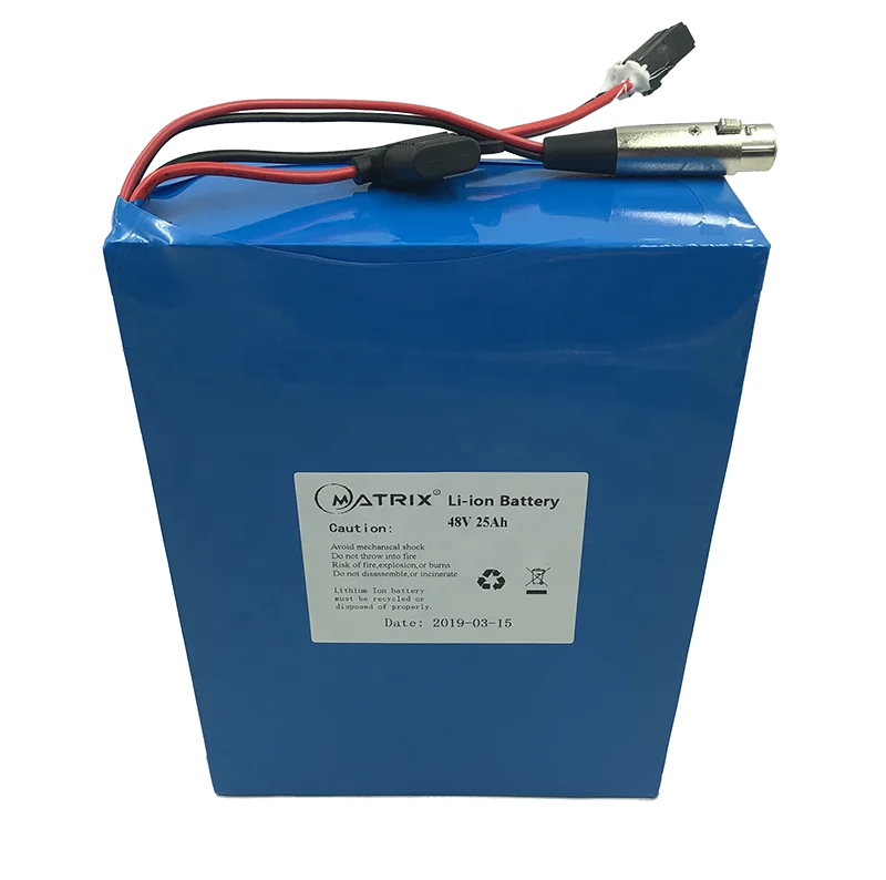 
Customized 30ah 60v 48v 25ah 1600w electric scooter EV lithium battery pack 