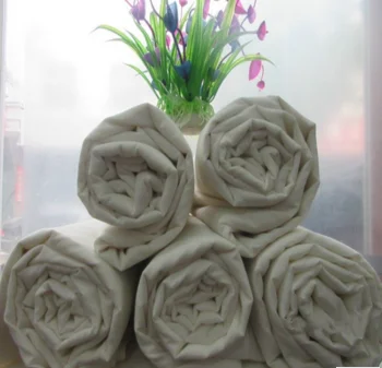 180tc 40x40s poly cotton cotton plain white hotel bed sheet bedding fabric