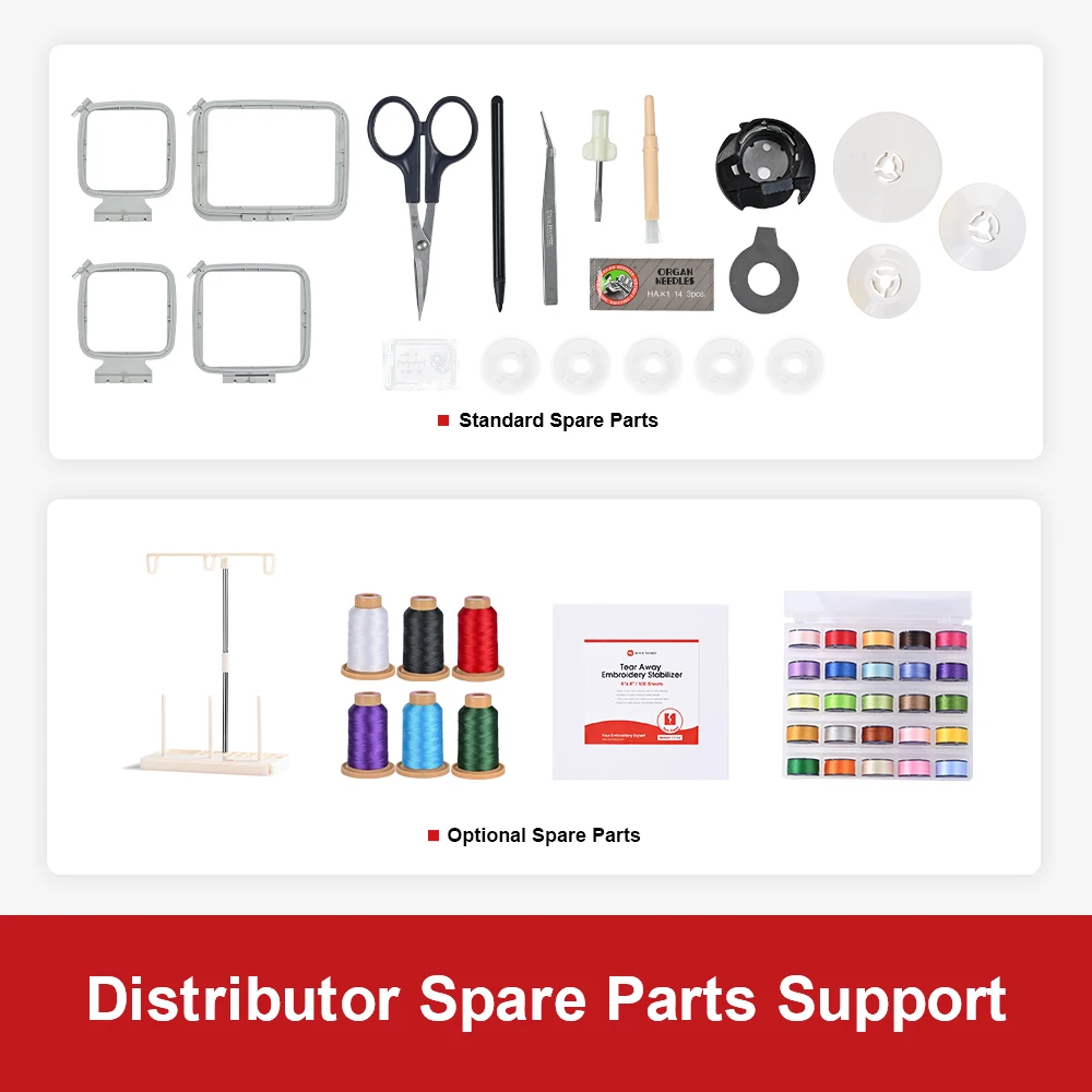 EOC06 OEM Wholesale Hot Sales Factory Lowest Price Smart Household Apparel Embroidery Machines For Home Use