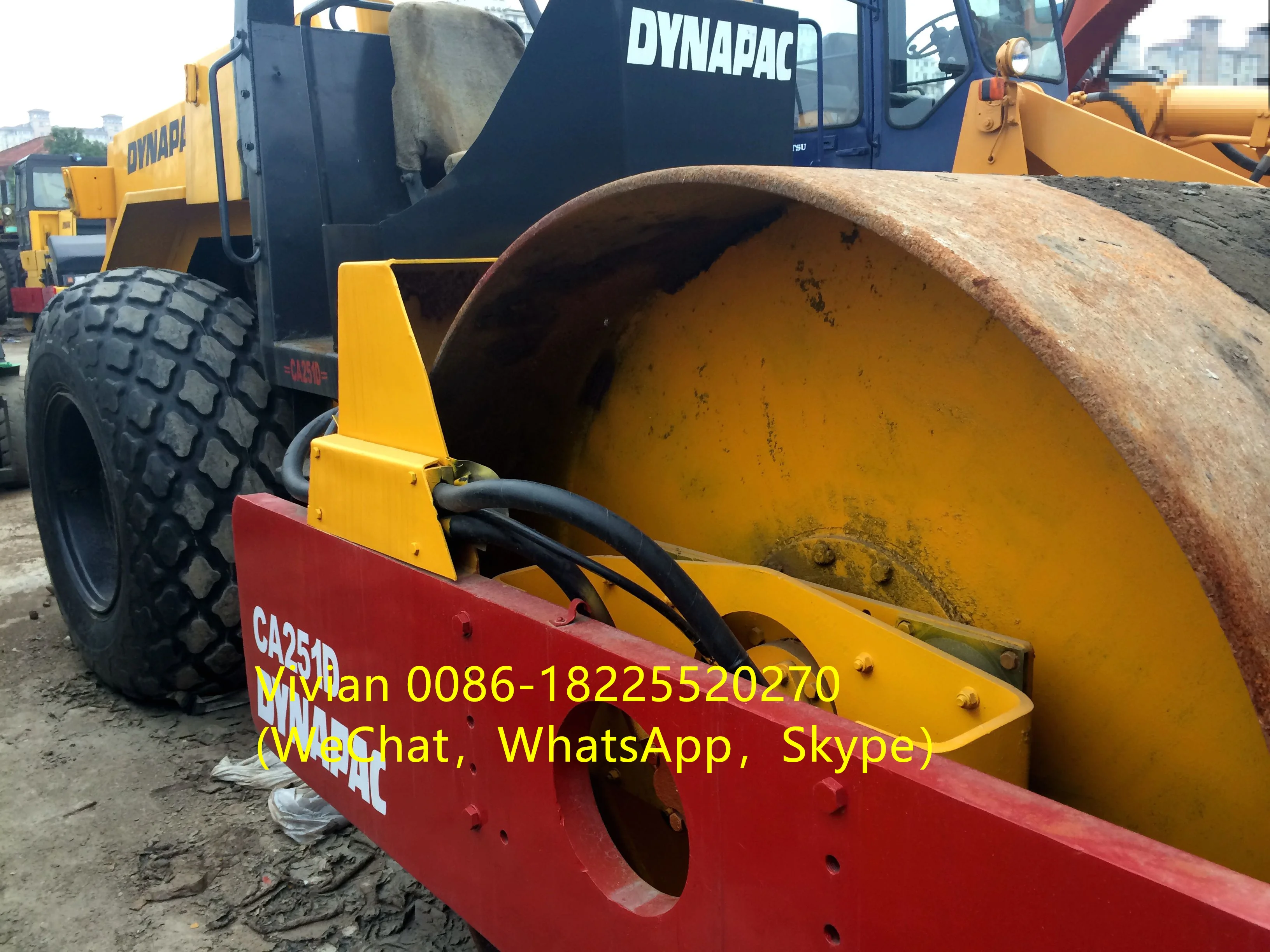  Дешевый уплотнитель дорожного качения Danapac CA251D высокая производительность
