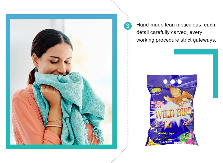 OEM High Foam Washing Powder Good Quality Laundry Detergent