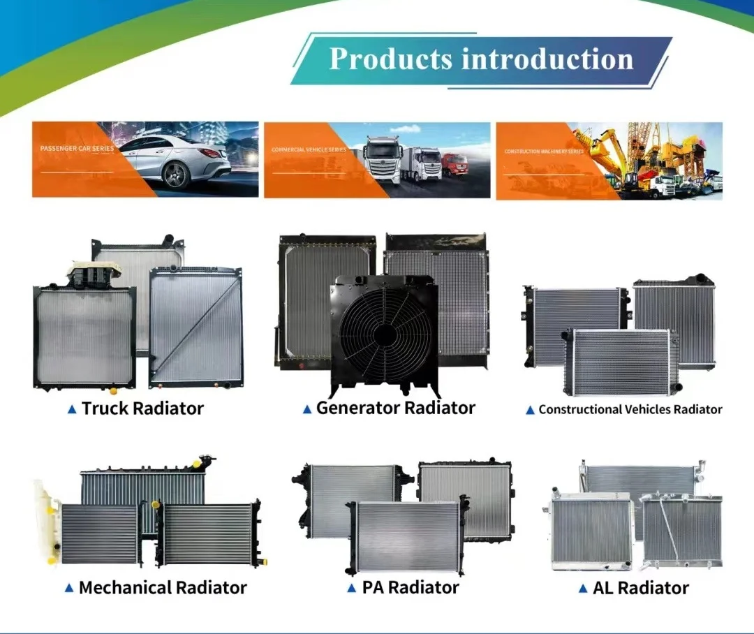 OEM 1434917 1627415 1371372 1698298 1739551 Cheap Price Heavy-duty Truck Radiators For DAF 85 CF 480 01- MT