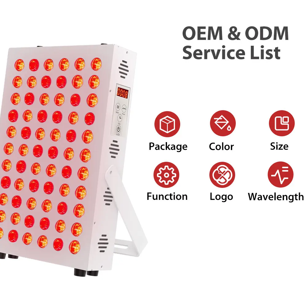 ITSUWa Professional At-Home Red Light Therapy Lightbulb Machine 660nm 850nm Red Light Therapy For Legs, Face and Shoulder