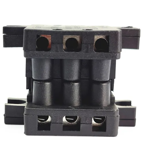 M29 high current street light with male and female pairs of terminal blocksknife switch for road light