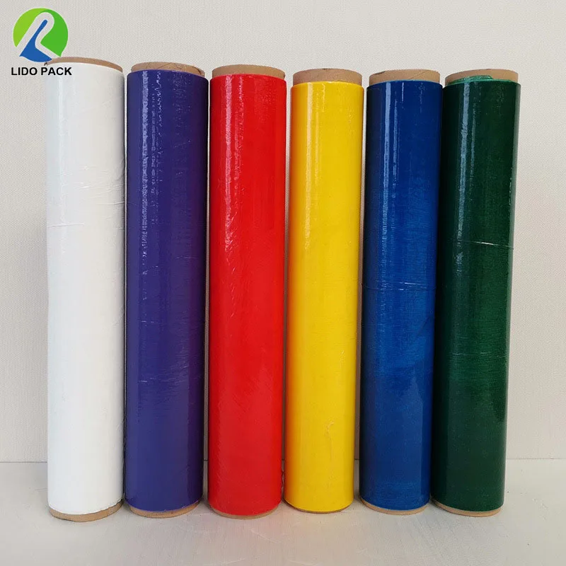 Hand Stretch Film Shrink Wrap 18 X 1500 Ft Good Quality Free Samples 20 Micron Stretch Film