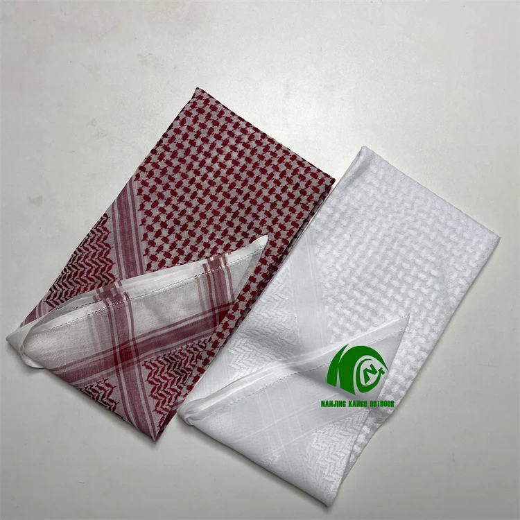 Kango Palestine Scarf Shemagh Keffiyeh Arab Custom Design Scarf Tactical Yashmagh Shemagh