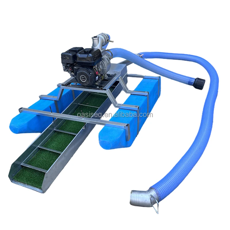 Low Price 4 Inch Gold Mining Dredge Gasoline Engine Gold Boat