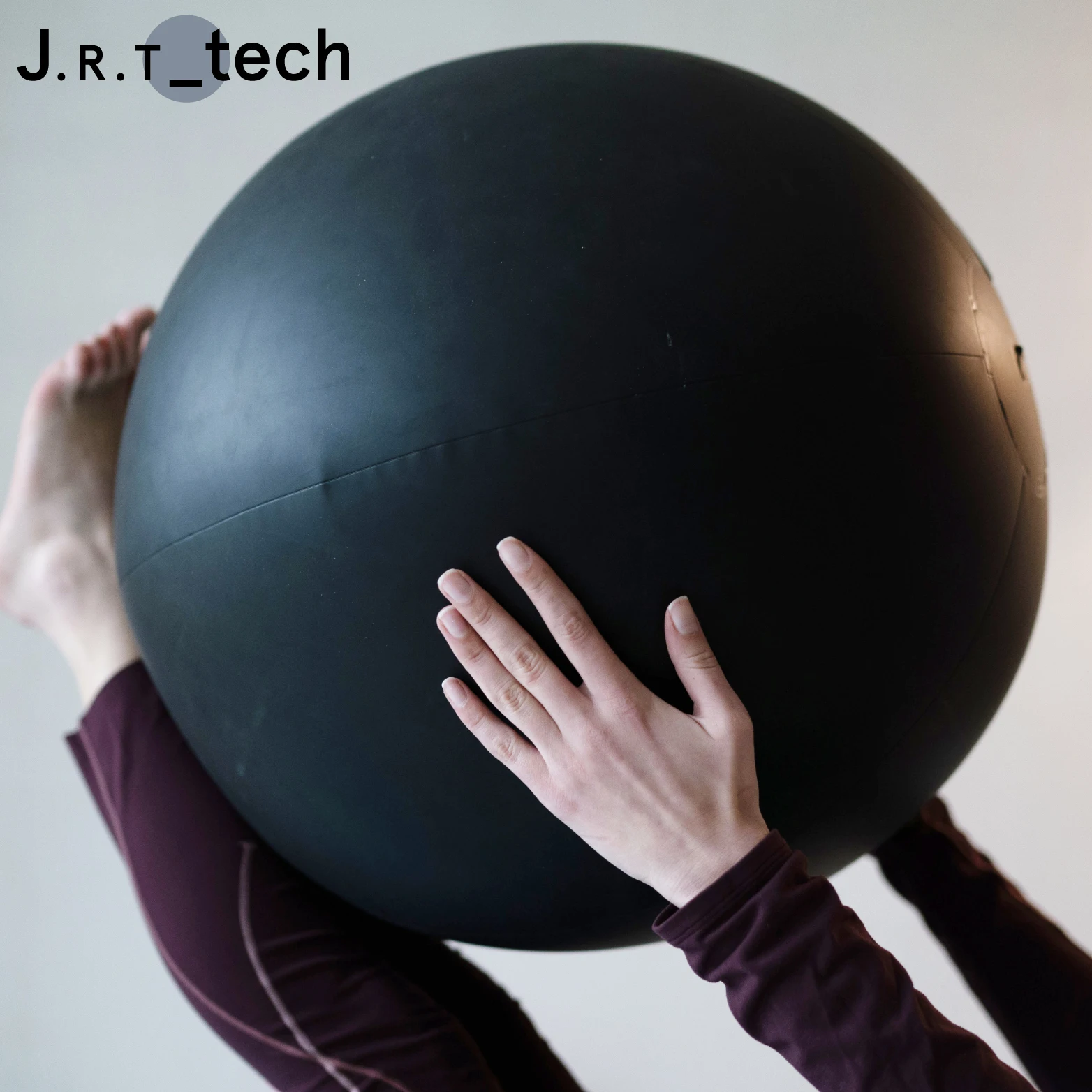 Custom Logo Sitting Chair Pilates Gym Accessories 55cm Exercise Yoga Ball for Pregnancy