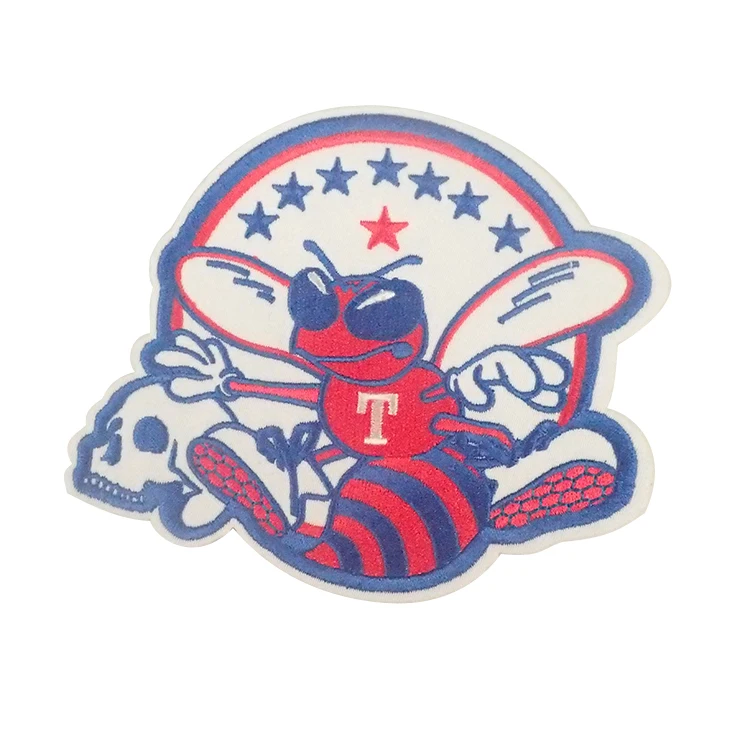 Индивидуальный дизайн логотипа для одежды вышитый патч значок на заказ