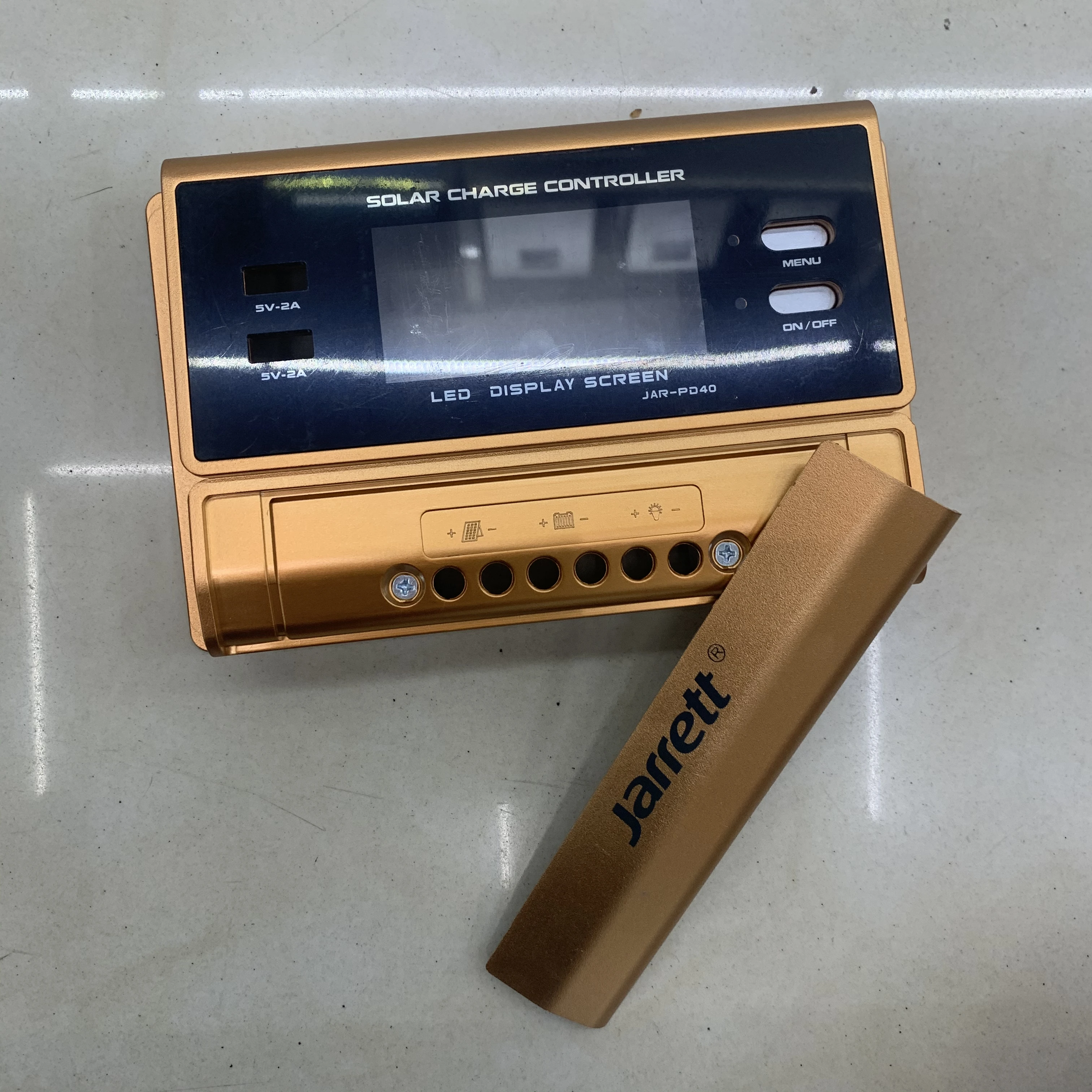 Jarrett 2021 New Design PWM Solar Charge Controller 12V 24V 30A 40A 50A 60A Charge For Battery Solar JAR-PD-30A