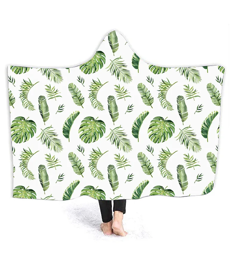 High Quality Wearable Hooded Blanket Cloak