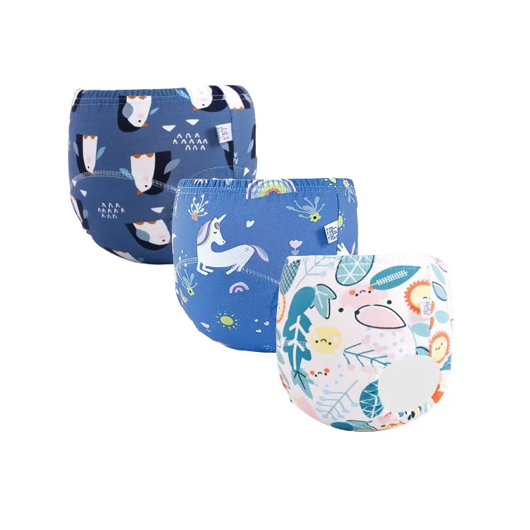 Wholesale Reusable Baby Cloth Diaper Washable And Waterproof Diapers Pants Baby Newborn Baby Cloth Diaper