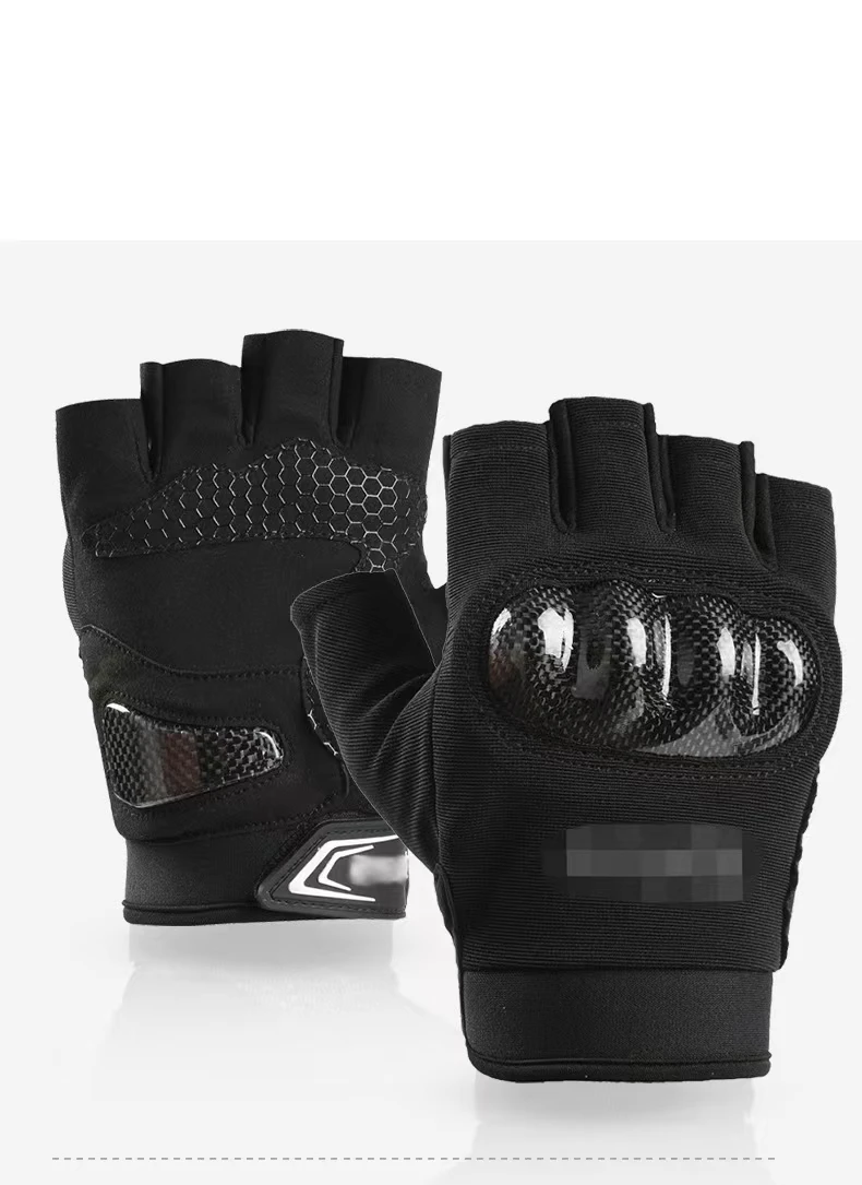 Wholesale Men and Women Sports Reflective exercise breathable outdoor Half-finger Fitness Cycling Non-slip Gym Gloves
