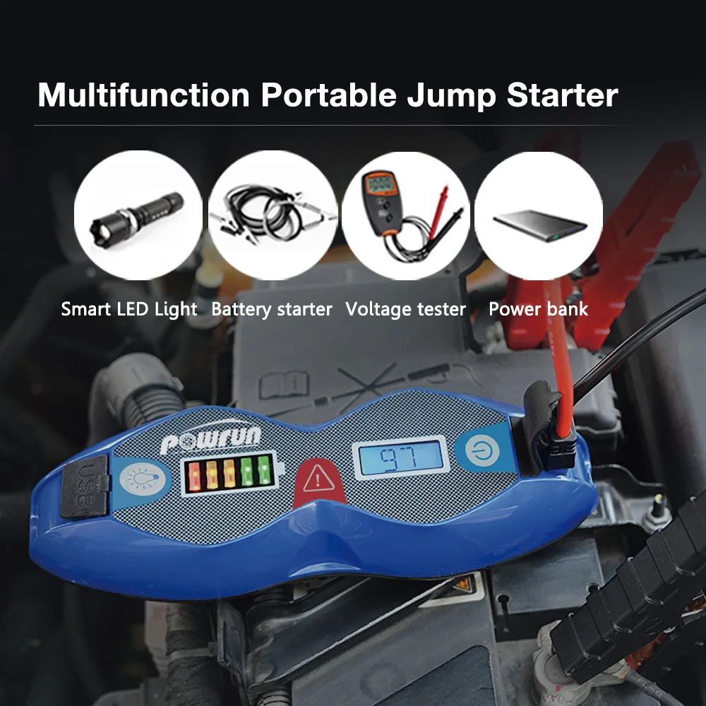 Распродажа, многофункциональный портативный автомобильный аккумулятор, пусковое устройство
