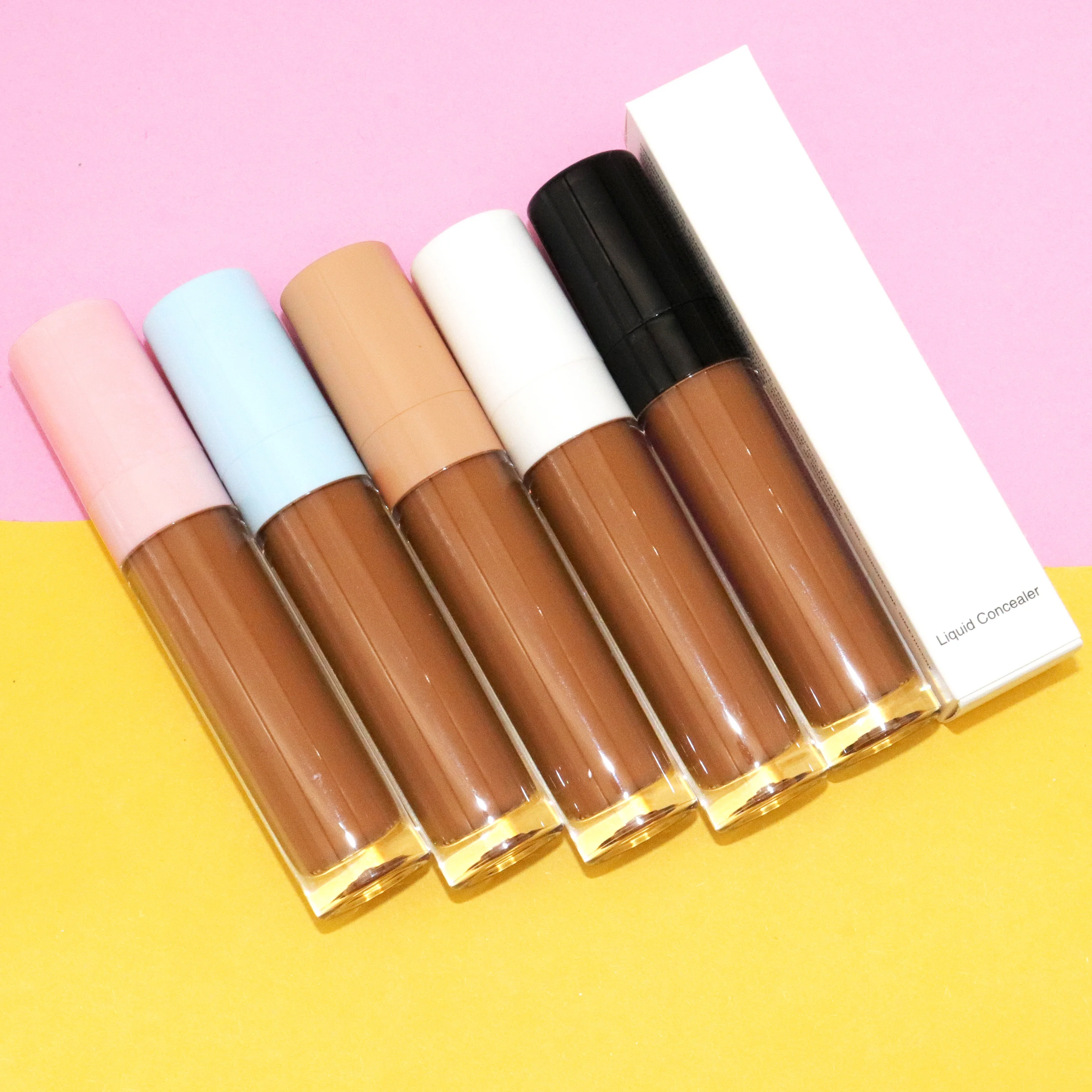 No Brand Liquid Concealer Makeup and Corrector for Under Eye Dark Circles Waterproof long lasting liquid concealer