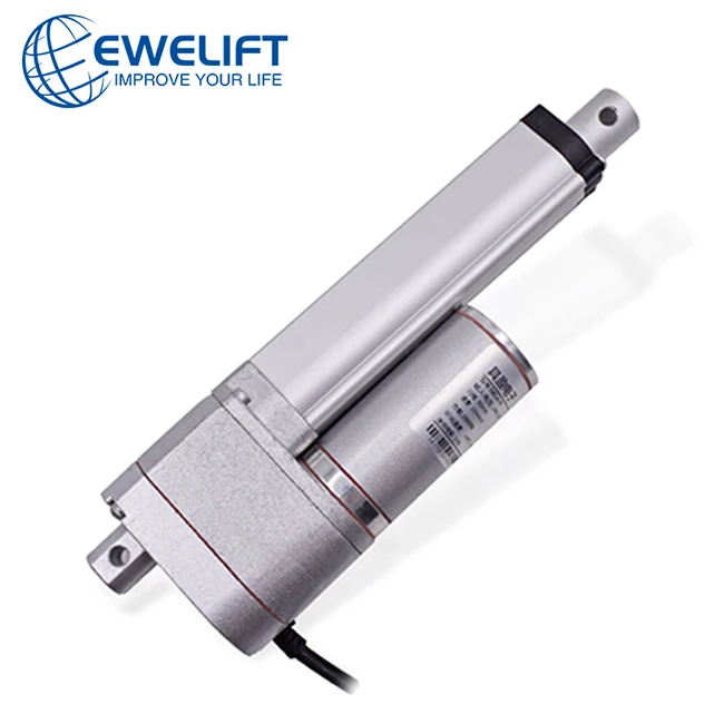 dc motor industrial waterproof high speed 1500N NKLA39 lineaire actuator with potentiometer  mounting brackets linear actuator