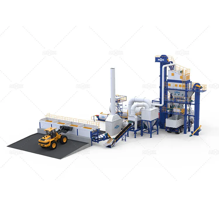 Stationary Batch Mix Model Asphalt Batching Plant 160T/H 200T/H 240T/H Asphalt Mixing Plant