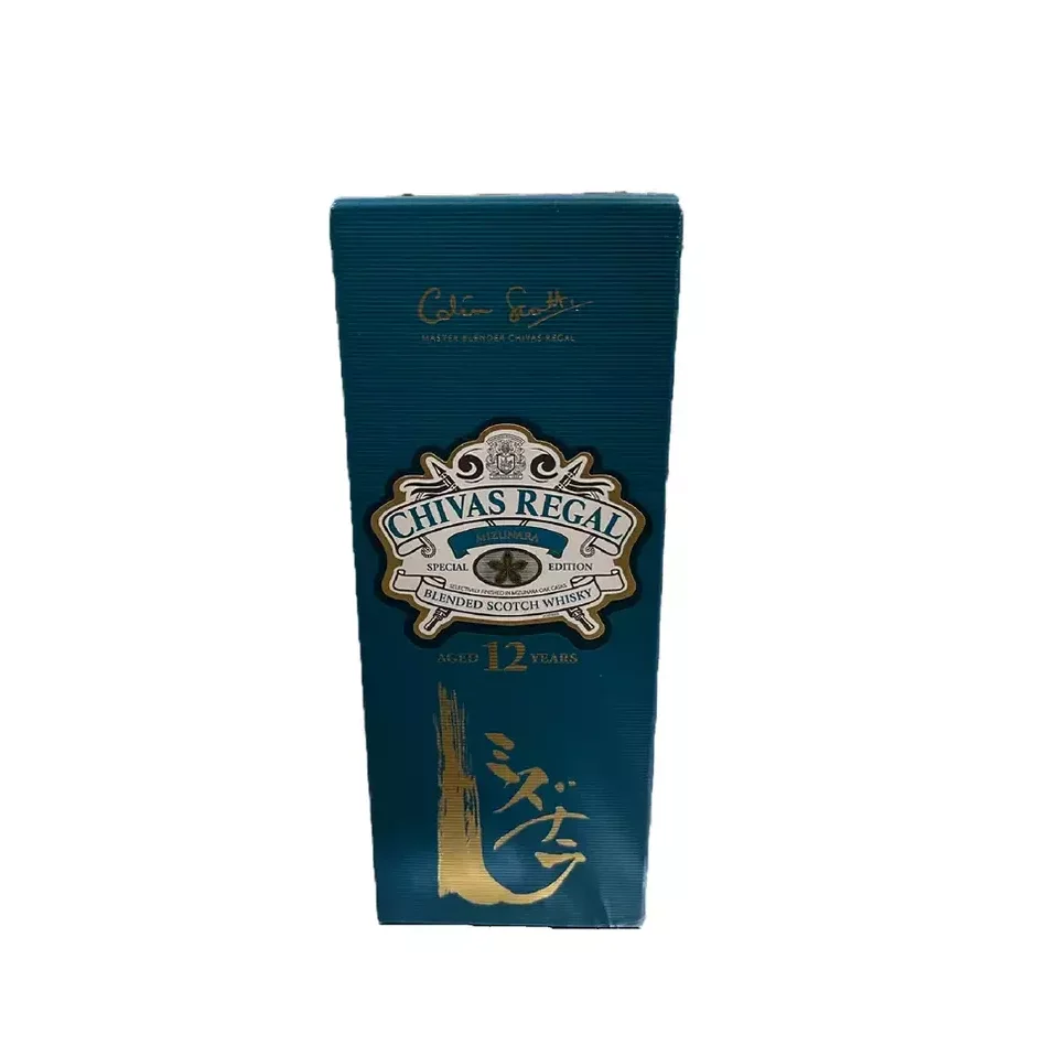 Vintage Gift OEM Alcoholic Beverage Balanced Gentle Aromatic Plain Caramel Regal Mizunara 70cl Whisky