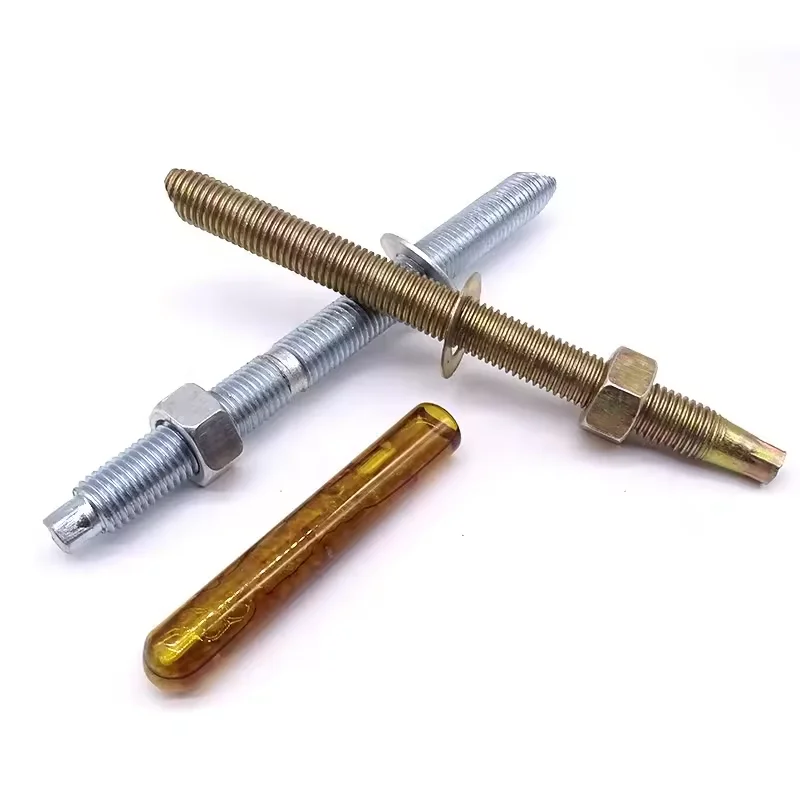 The best performance in cracked concrete resin capsule/concrete anchors/chemical anchors/